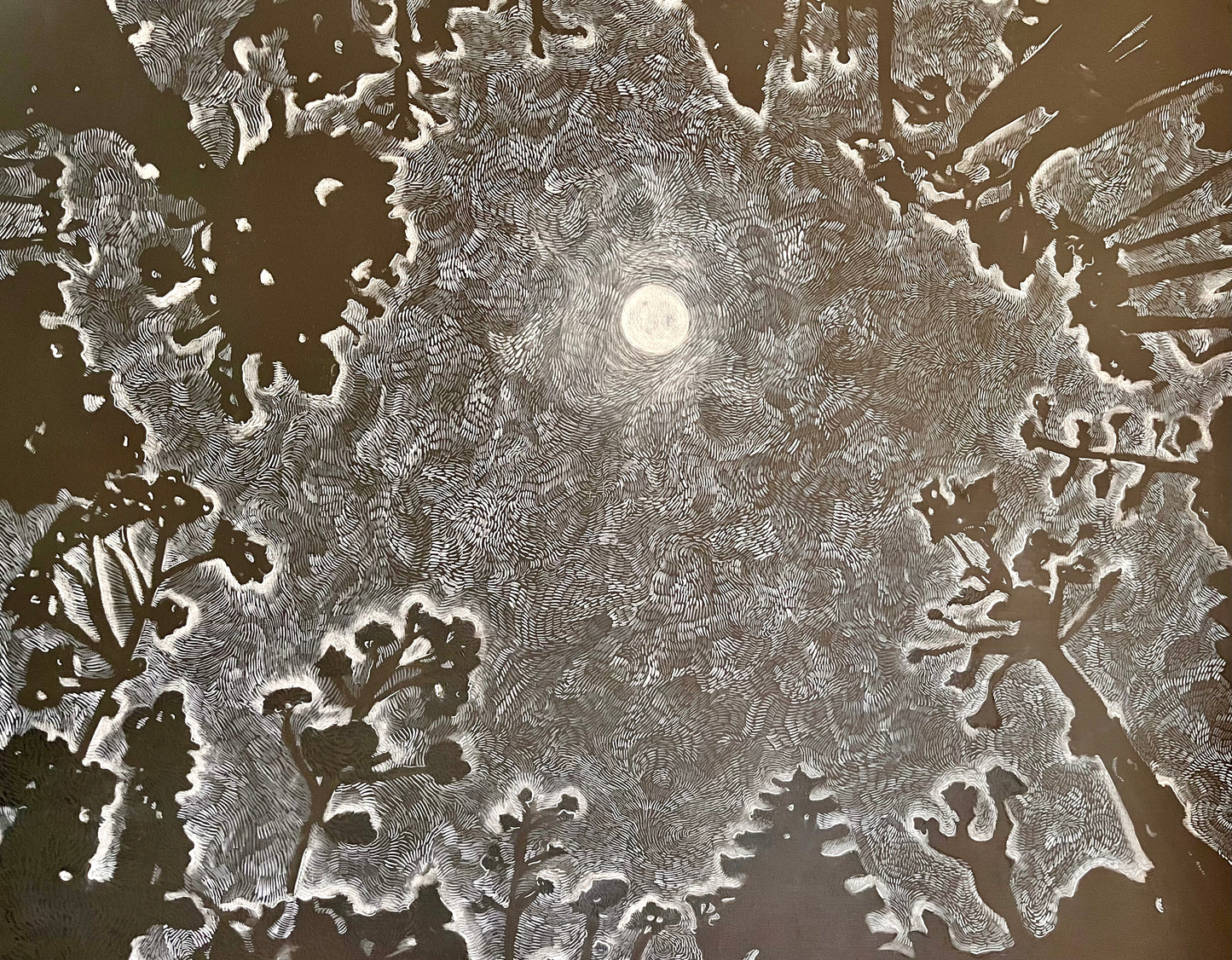 Tarkine moon -print