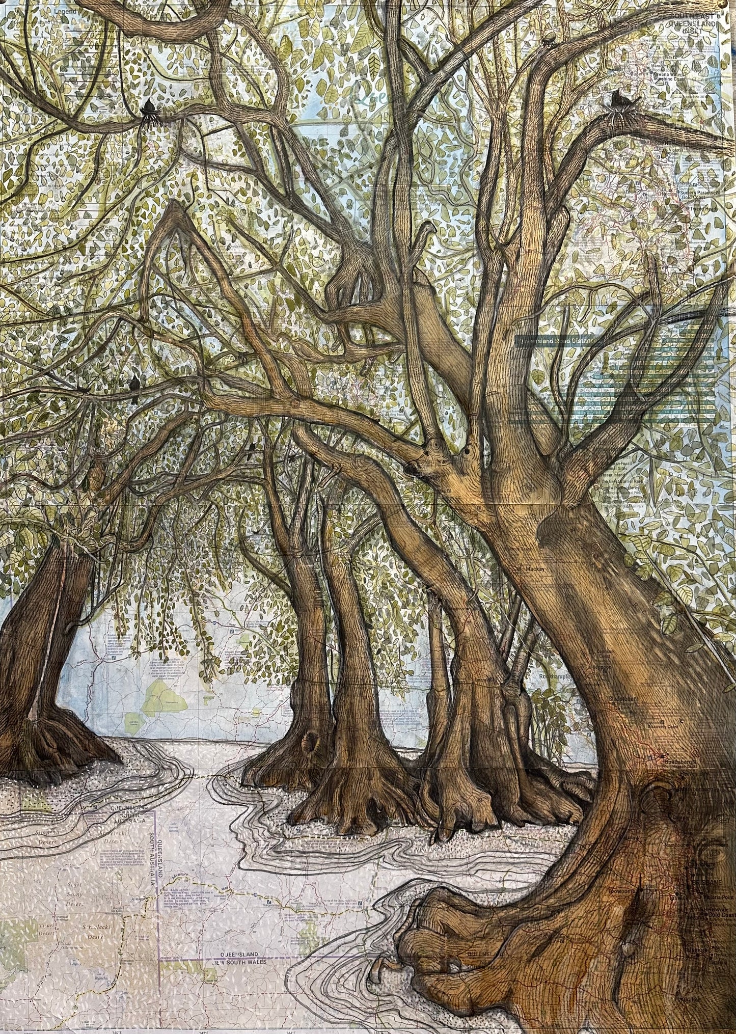 What lies beneath-print