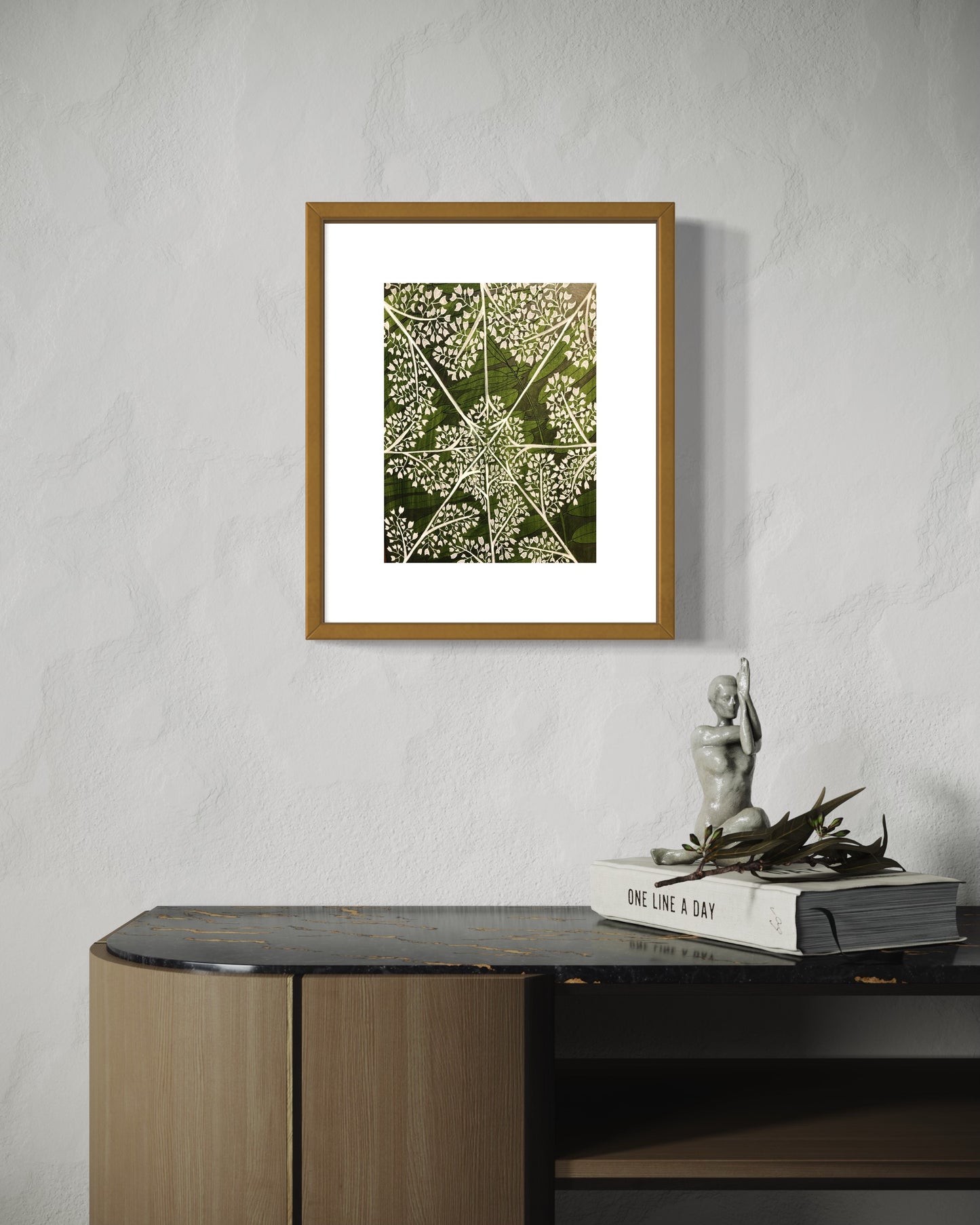 RED CEDAR IN FLOWER - PRINT